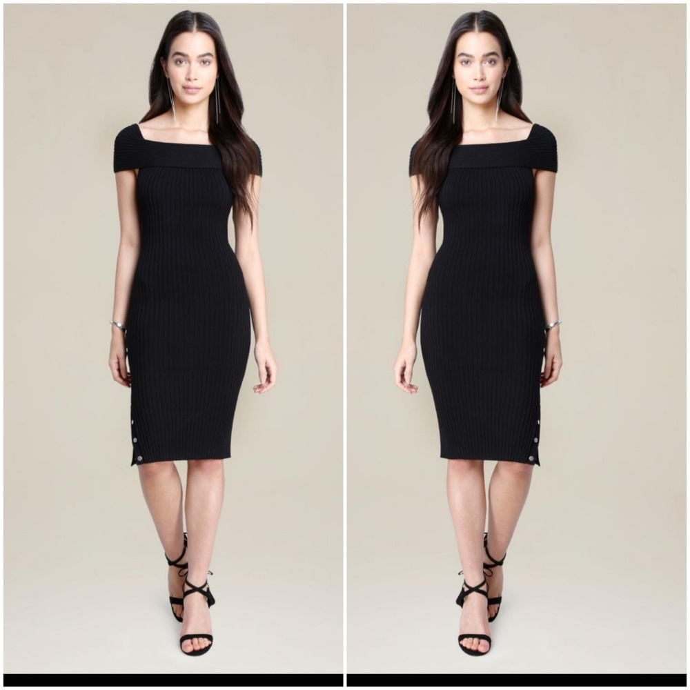 Bebe Danny Ribbed Dress